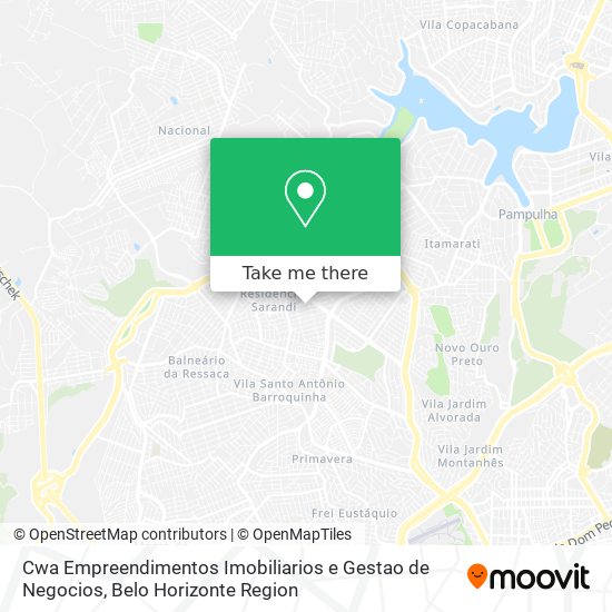 Cwa Empreendimentos Imobiliarios e Gestao de Negocios map
