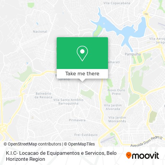 K.I.C- Locacao de Equipamentos e Servicos map