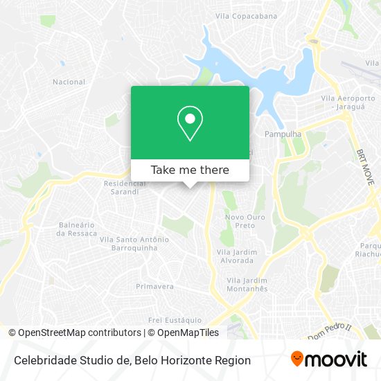 Celebridade Studio de map