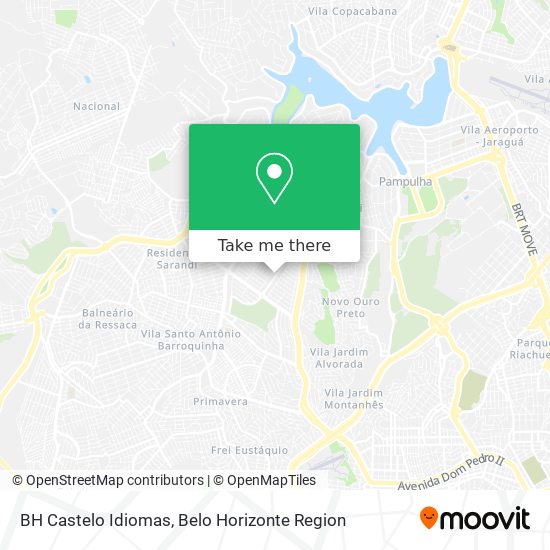 BH Castelo Idiomas map