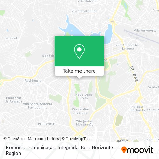 Komunic Comunicação Integrada map