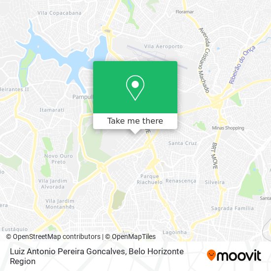 Luiz Antonio Pereira Goncalves map