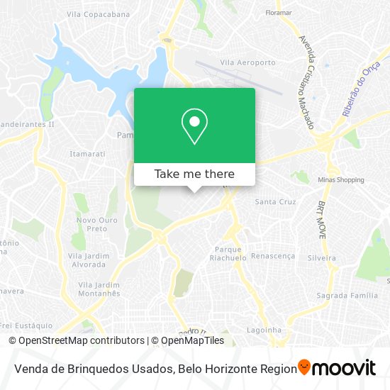 Venda de Brinquedos Usados map