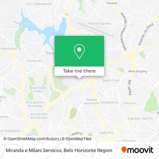 Miranda e Milani Servicos map