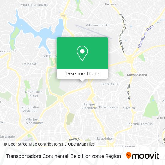 Transportadora Continental map