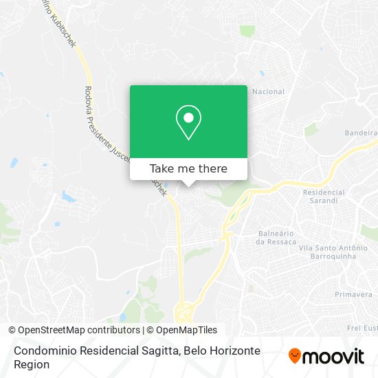 Condominio Residencial Sagitta map