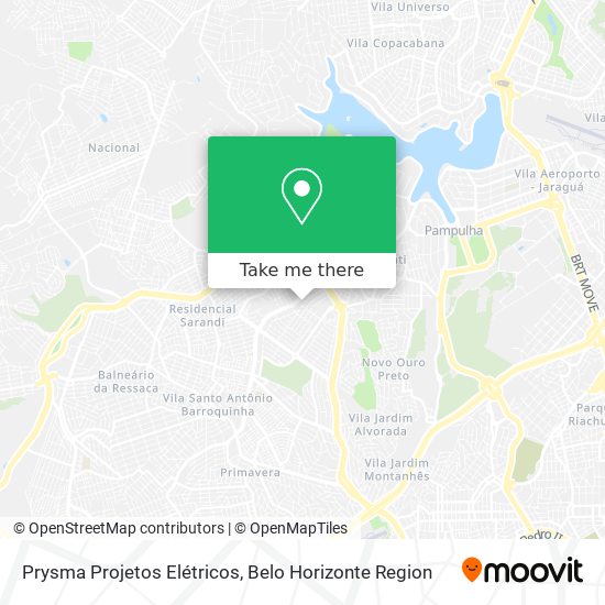 Prysma Projetos Elétricos map