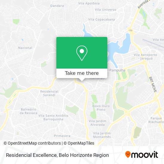Residencial Excellence map