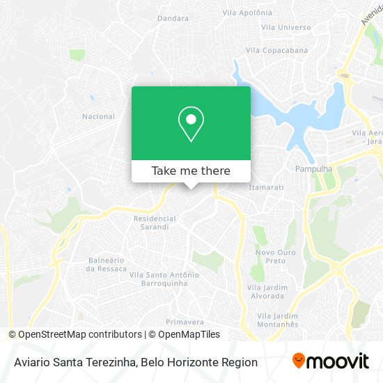 Aviario Santa Terezinha map