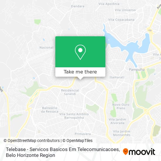 Mapa Telebase - Servicos Basicos Em Telecomunicacoes