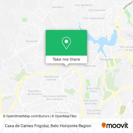 Casa de Carnes Frigoluz map