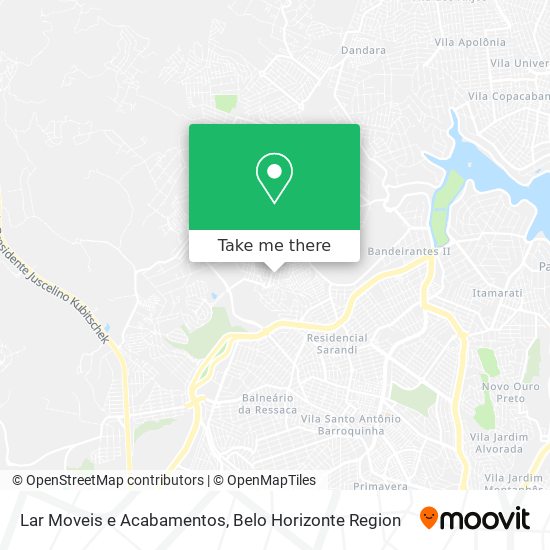 Lar Moveis e Acabamentos map