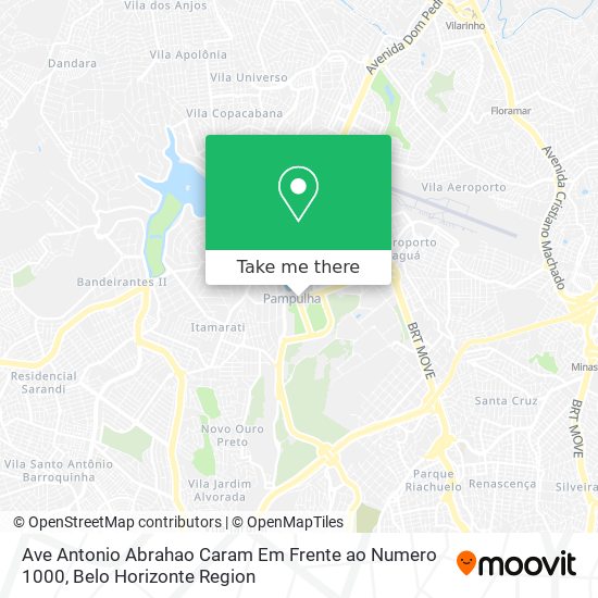 Mapa Ave Antonio Abrahao Caram Em Frente ao Numero 1000
