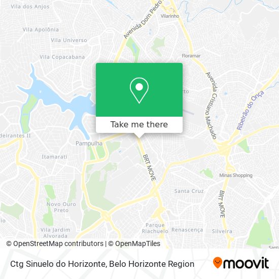 Ctg Sinuelo do Horizonte map