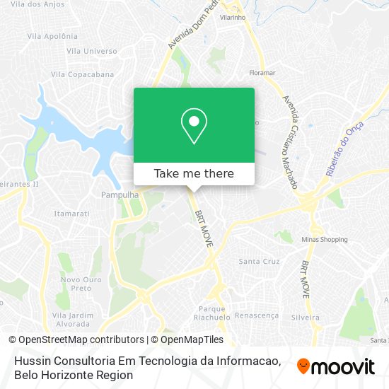 Hussin Consultoria Em Tecnologia da Informacao map