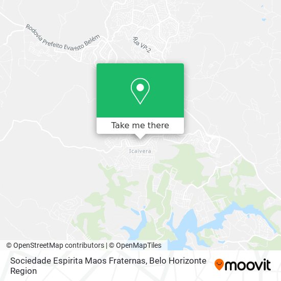 Sociedade Espirita Maos Fraternas map