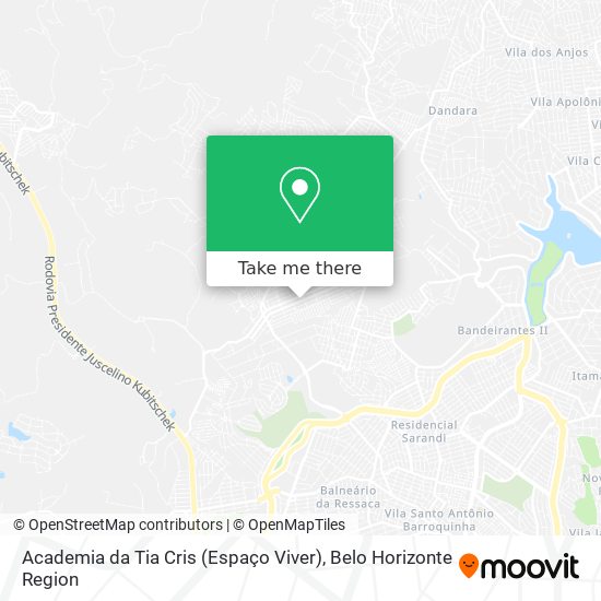 Academia da Tia Cris (Espaço Viver) map
