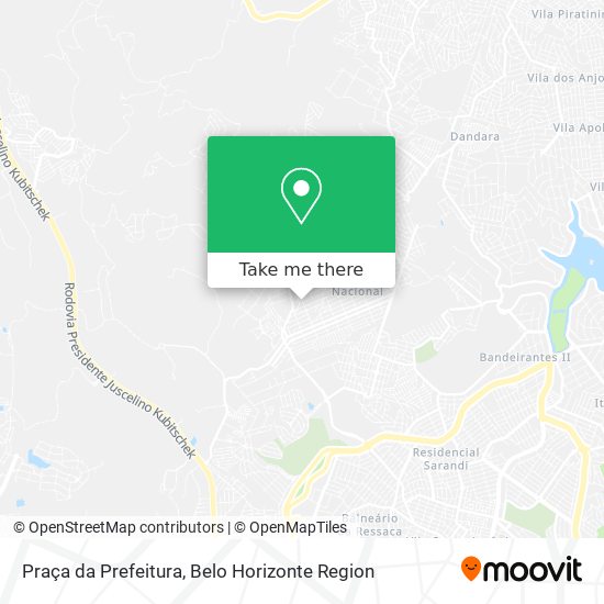 Praça da Prefeitura map