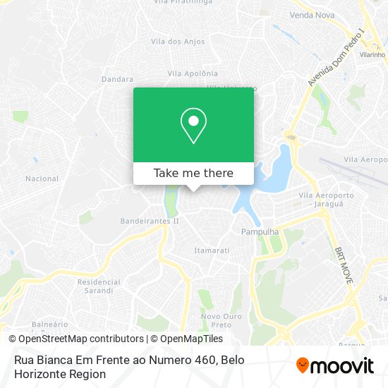 Rua Bianca Em Frente ao Numero 460 map