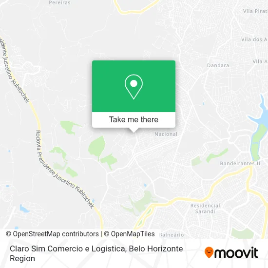 Claro Sim Comercio e Logistica map