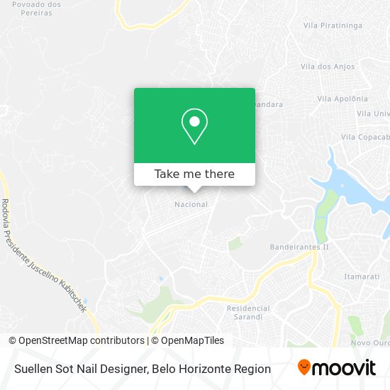 Suellen Sot Nail Designer map