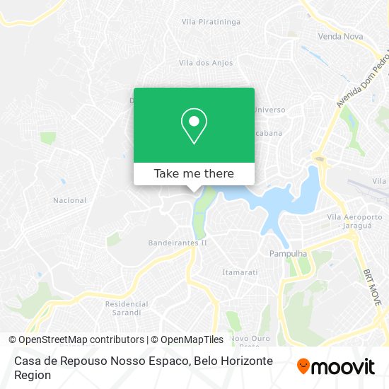 Casa de Repouso Nosso Espaco map
