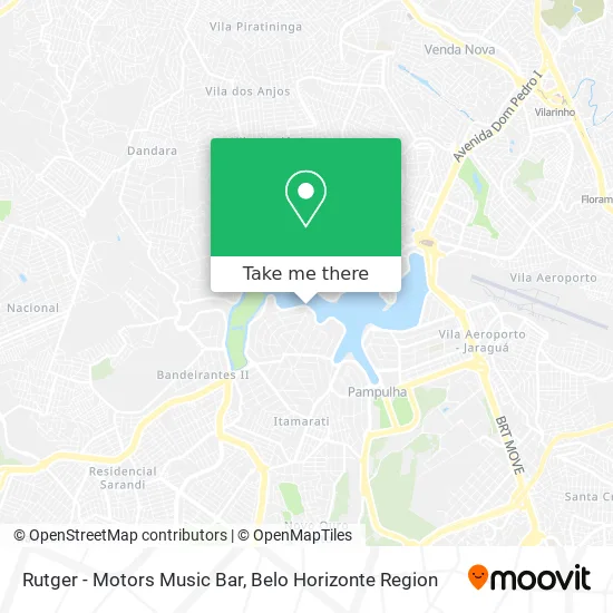Rutger - Motors Music Bar map