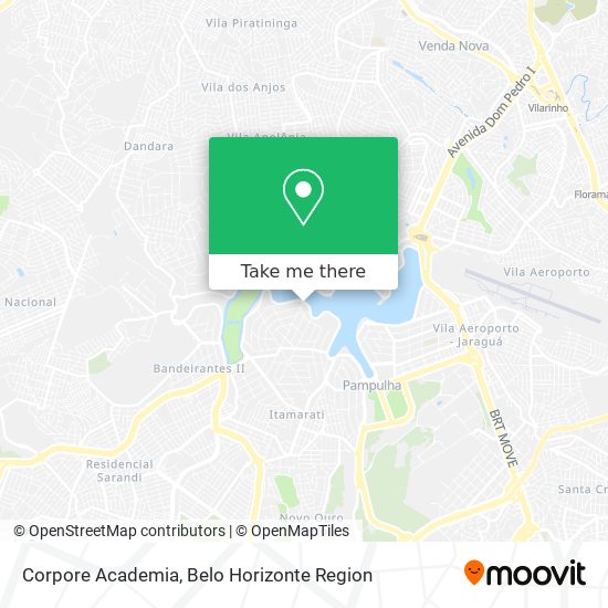 Corpore Academia map