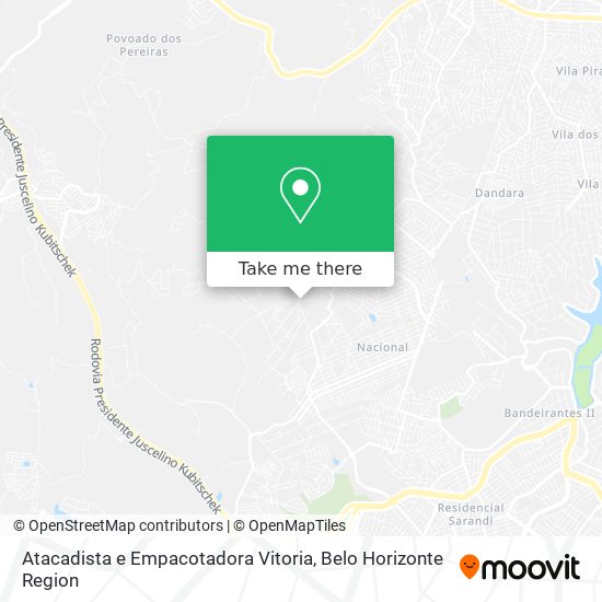 Atacadista e Empacotadora Vitoria map