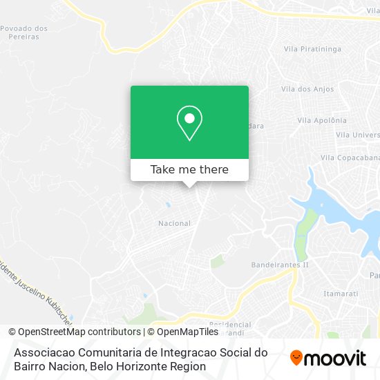 Associacao Comunitaria de Integracao Social do Bairro Nacion map