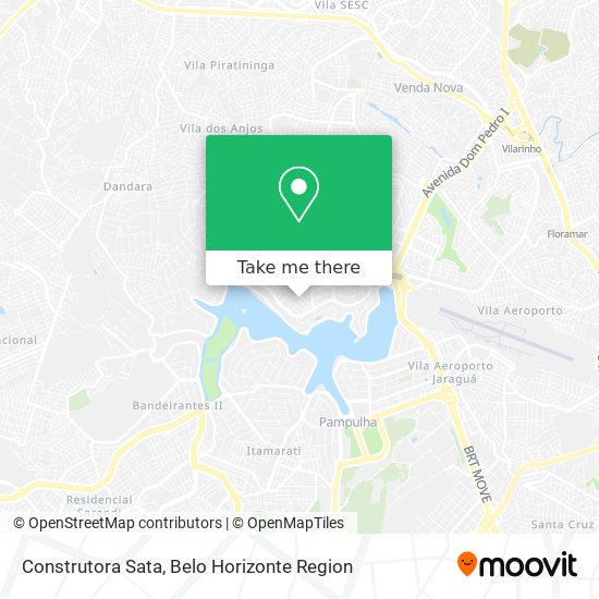 Construtora Sata map