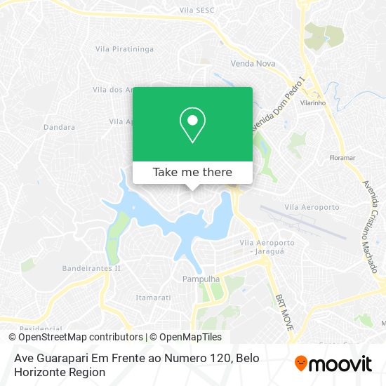 Ave Guarapari Em Frente ao Numero 120 map