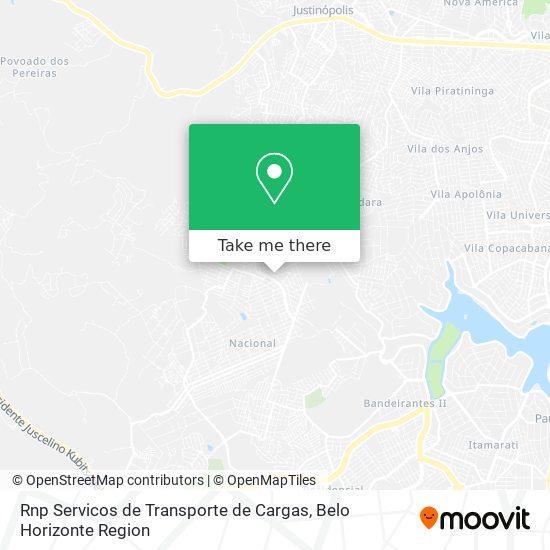 Rnp Servicos de Transporte de Cargas map