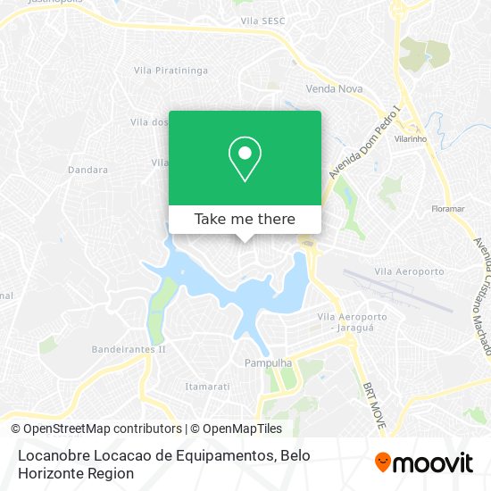 Locanobre Locacao de Equipamentos map