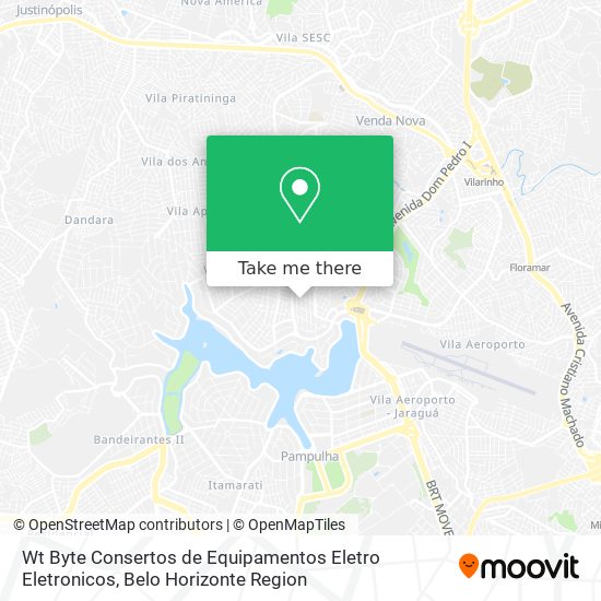 Wt Byte Consertos de Equipamentos Eletro Eletronicos map