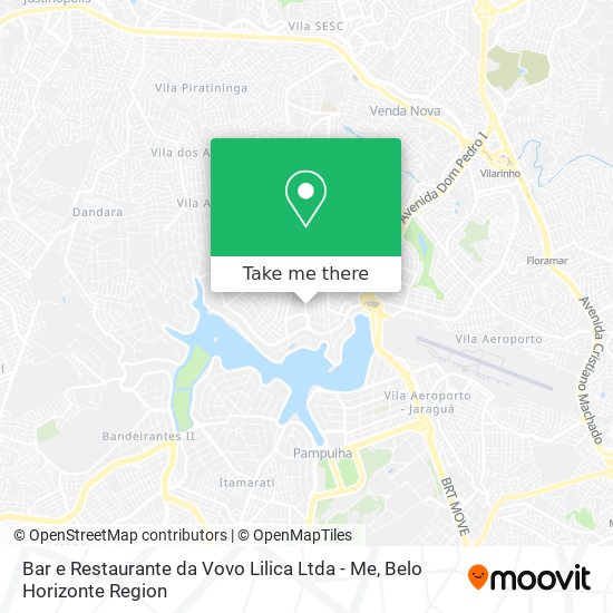 Bar e Restaurante da Vovo Lilica Ltda - Me map