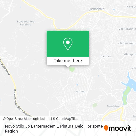 Novo Stilo Jb Lanternagem E Pintura map