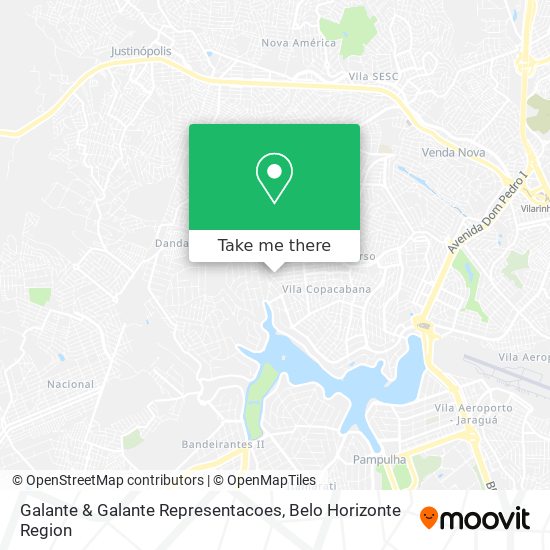 Galante & Galante Representacoes map