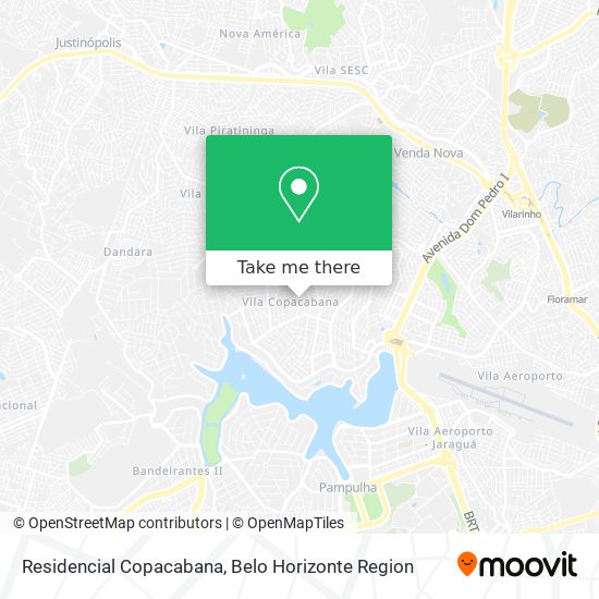 Residencial Copacabana map