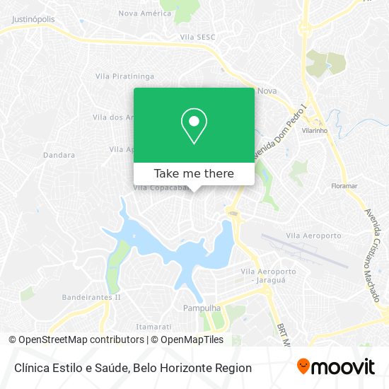 Clínica Estilo e Saúde map