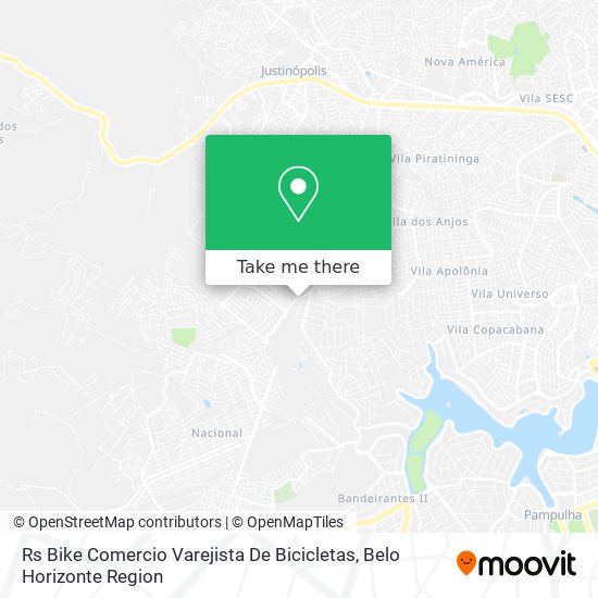 Rs Bike Comercio Varejista De Bicicletas map