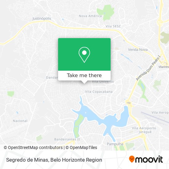 Segredo de Minas map