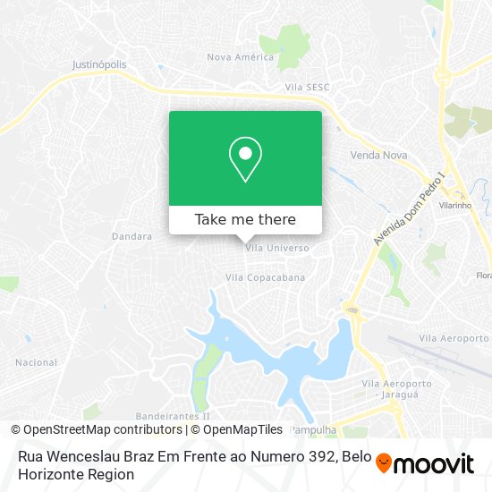 Rua Wenceslau Braz Em Frente ao Numero 392 map