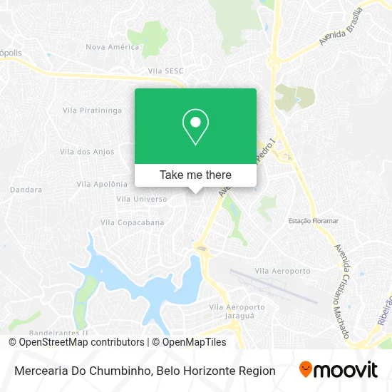 Mercearia Do Chumbinho map