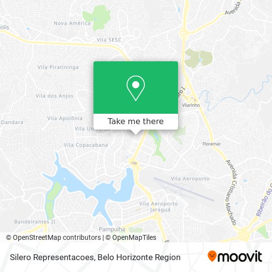 Silero Representacoes map