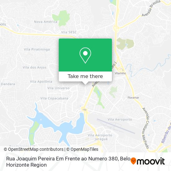 Rua Joaquim Pereira Em Frente ao Numero 380 map