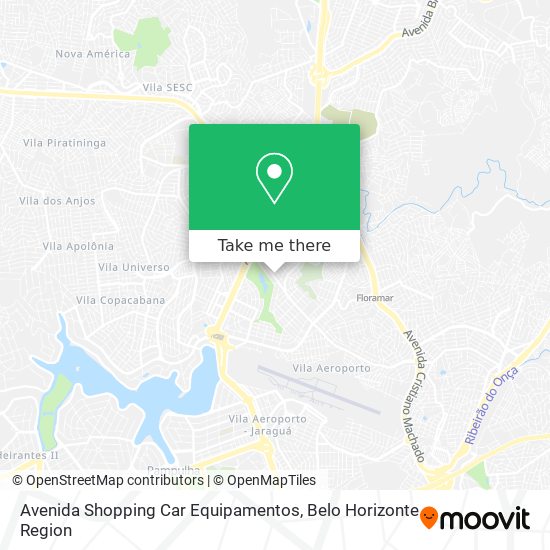 Avenida Shopping Car Equipamentos map