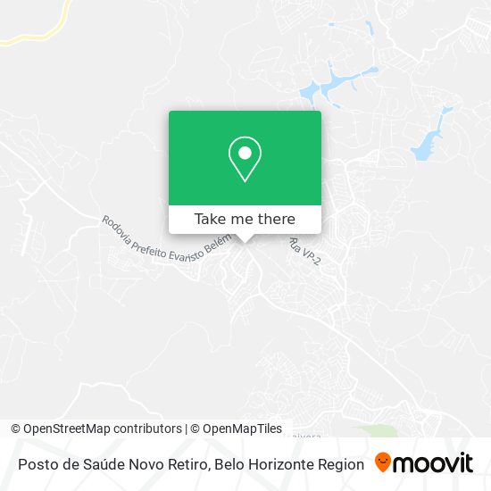 Posto de Saúde Novo Retiro map
