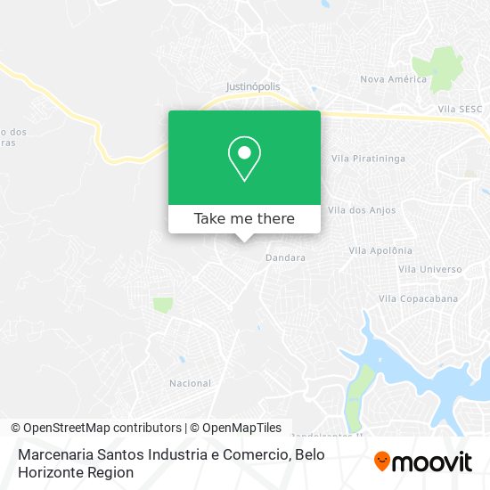 Marcenaria Santos Industria e Comercio map