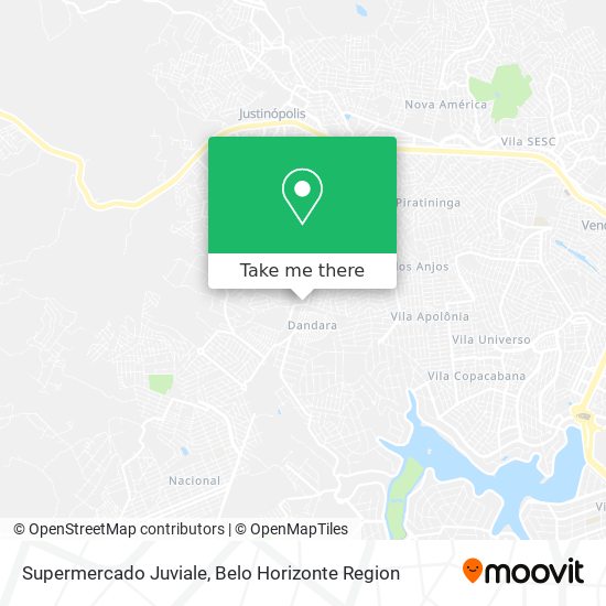 Supermercado Juviale map